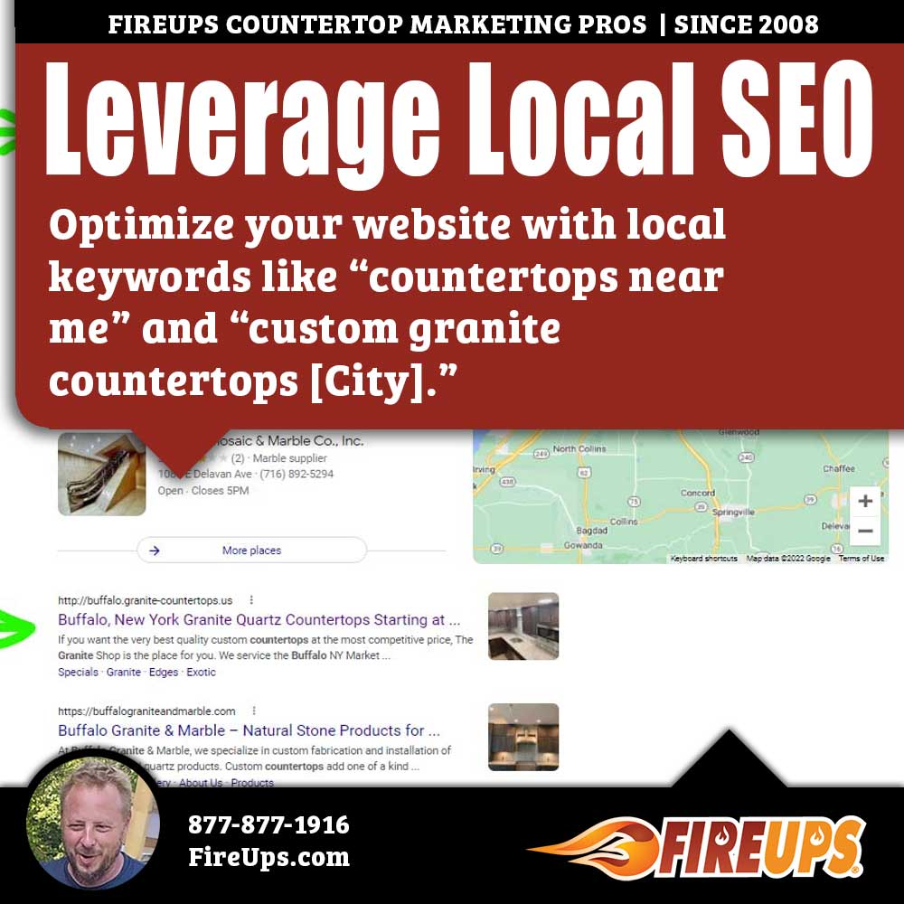 Countertop Website Design