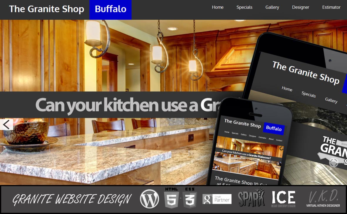 Countertop Website Design