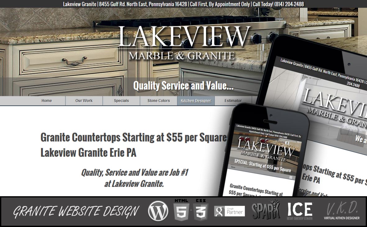 Countertop Website Design