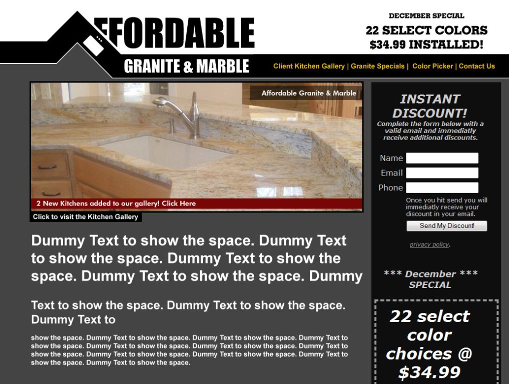 Affordable Granite