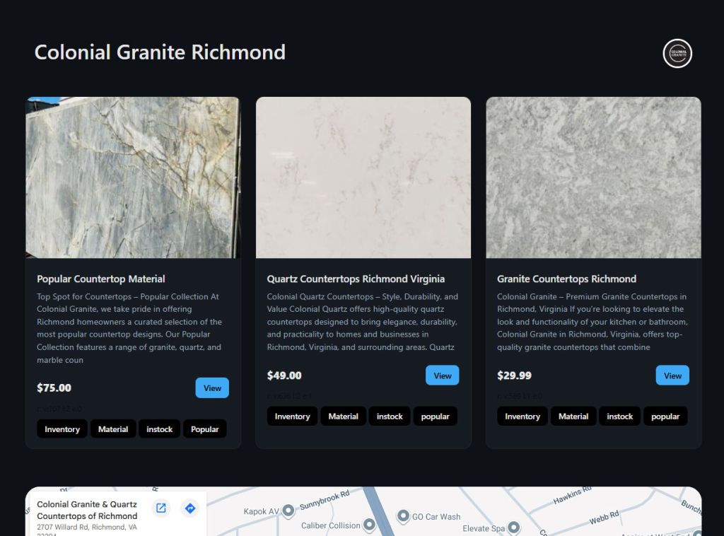 Inventory Marketing Application