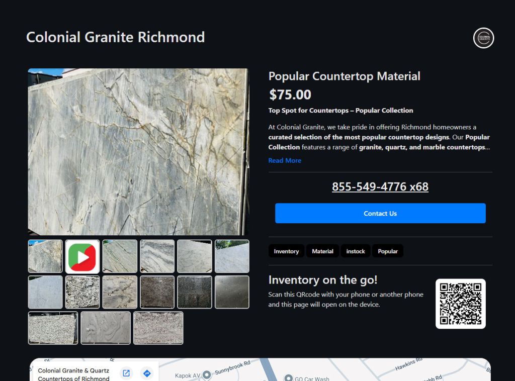 Inventory Marketing Application