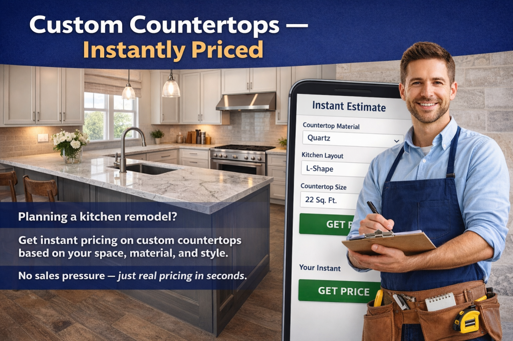 Instant Countertop Estimate Process
