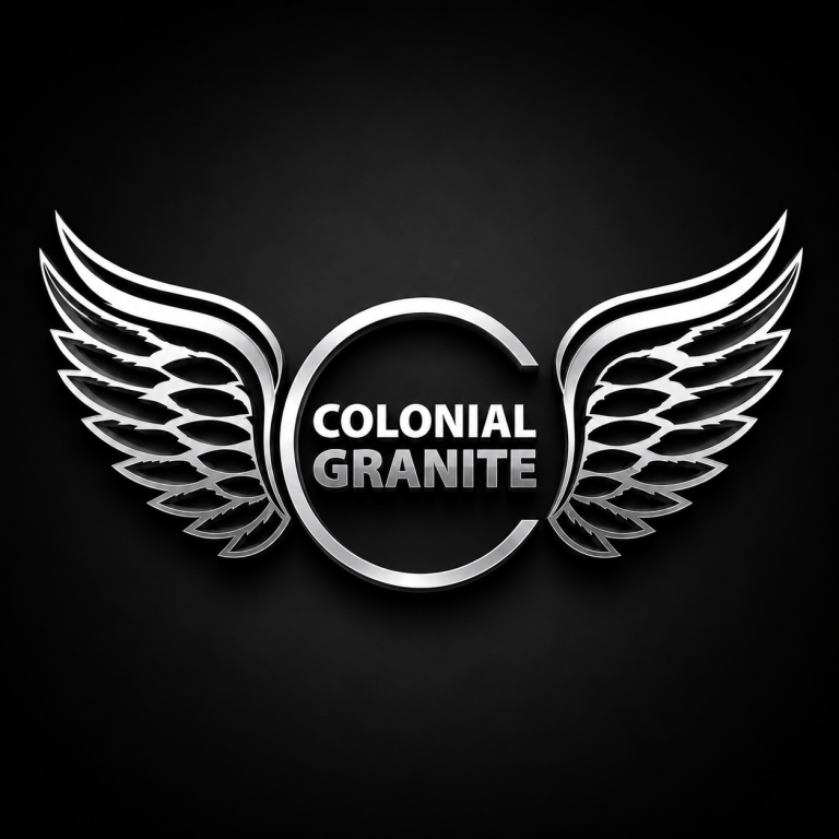 Cololonial Granite Logo Direction